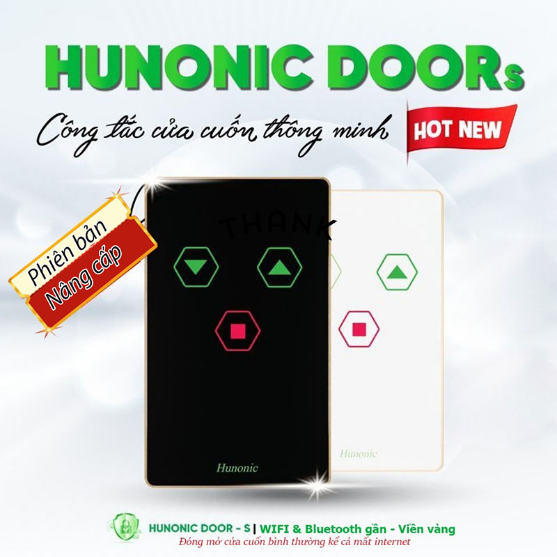 Công Tắc Cửa Cuốn Hunonic Door S – Phiên Bản Mới 2024